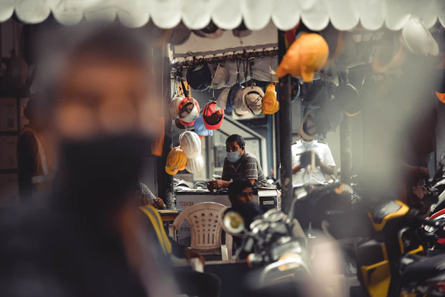 Inside the restaurant — photograph by Ibrahim Ifaaz