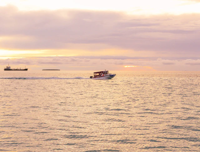 Sunrise — photograph by Ibrahim Ifaaz, Maldives