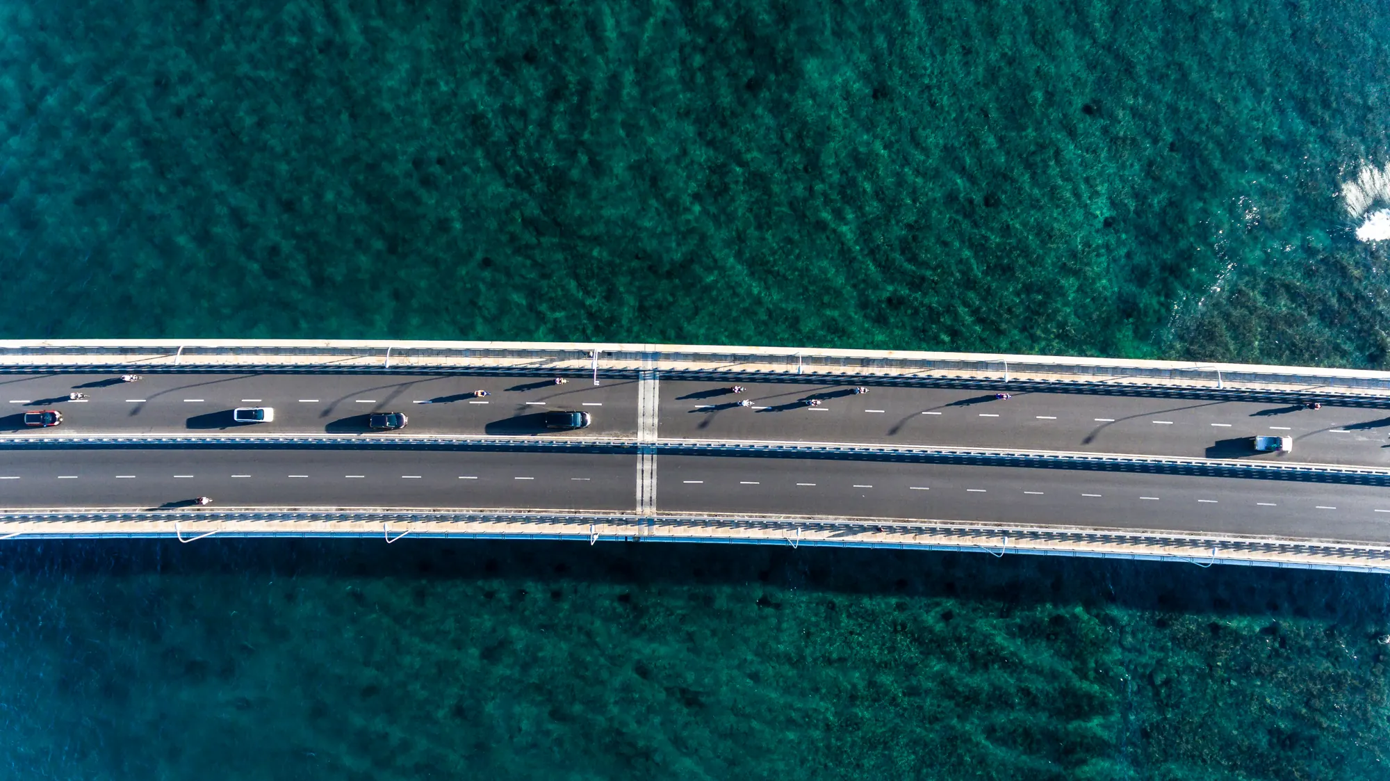 Sinamalé Bridge, above, photograph by Ibrahim Ifaaz, Maldives