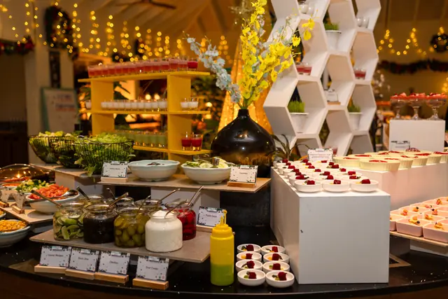 Dessert table — photograph by Ibrahim Ifaaz, Maldives