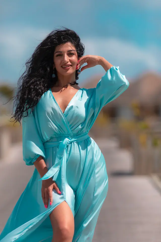 Resort fashion — photograph by Ibrahim Ifaaz, Maldives